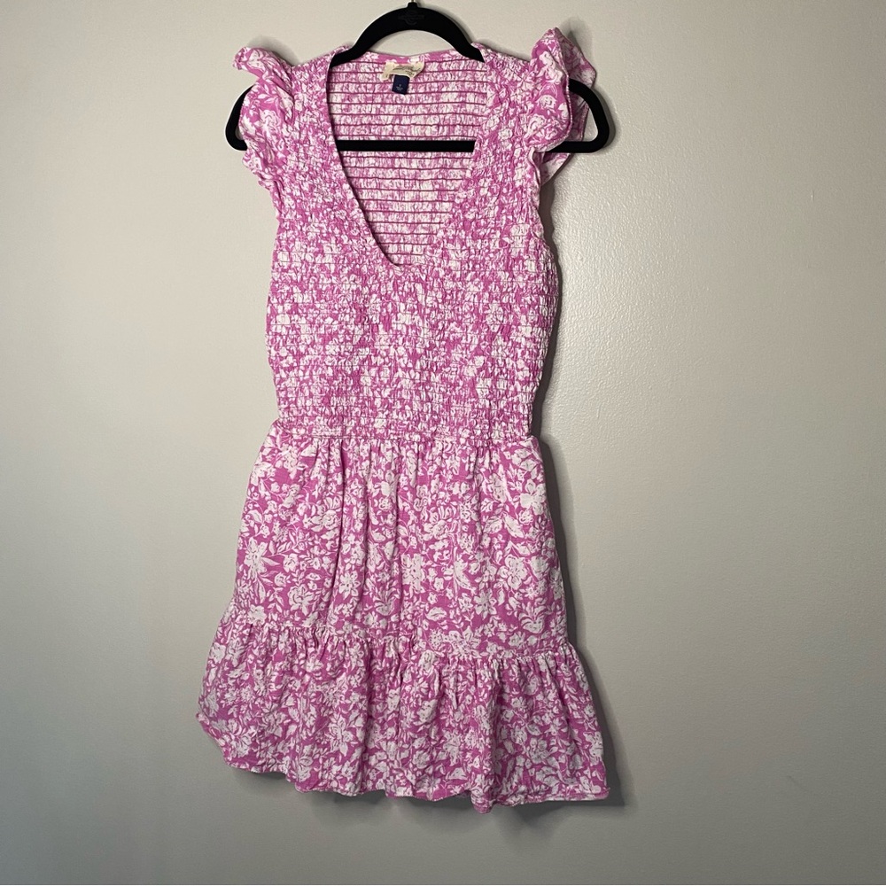 Pink Floral Women’s  Dress